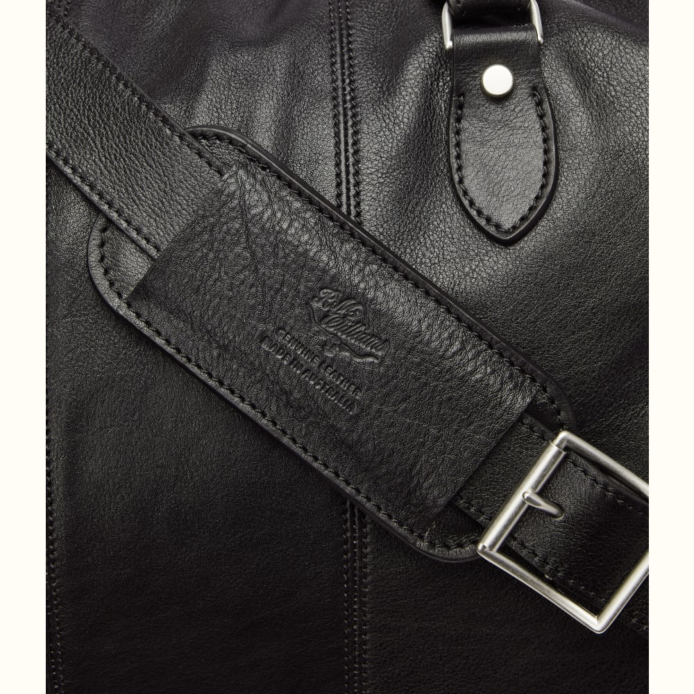 Black leather bags australia clearance
