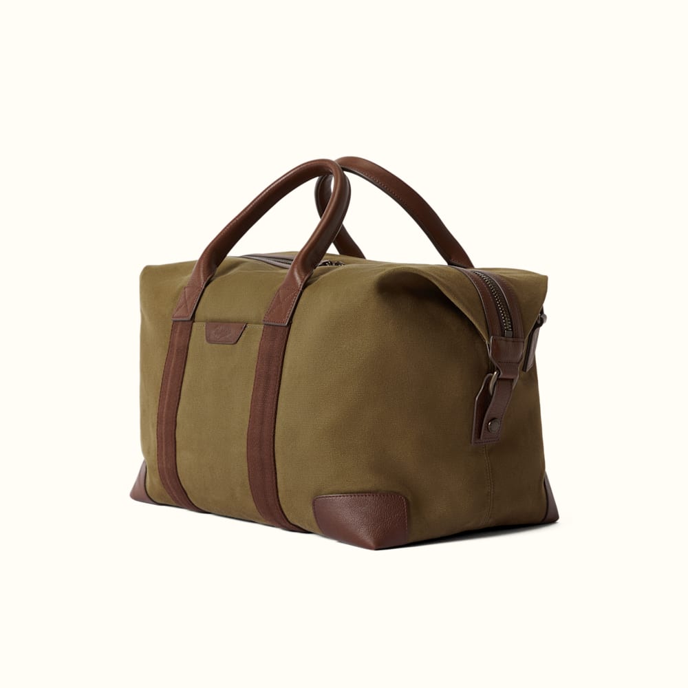 Rm williams leather overnight bag top