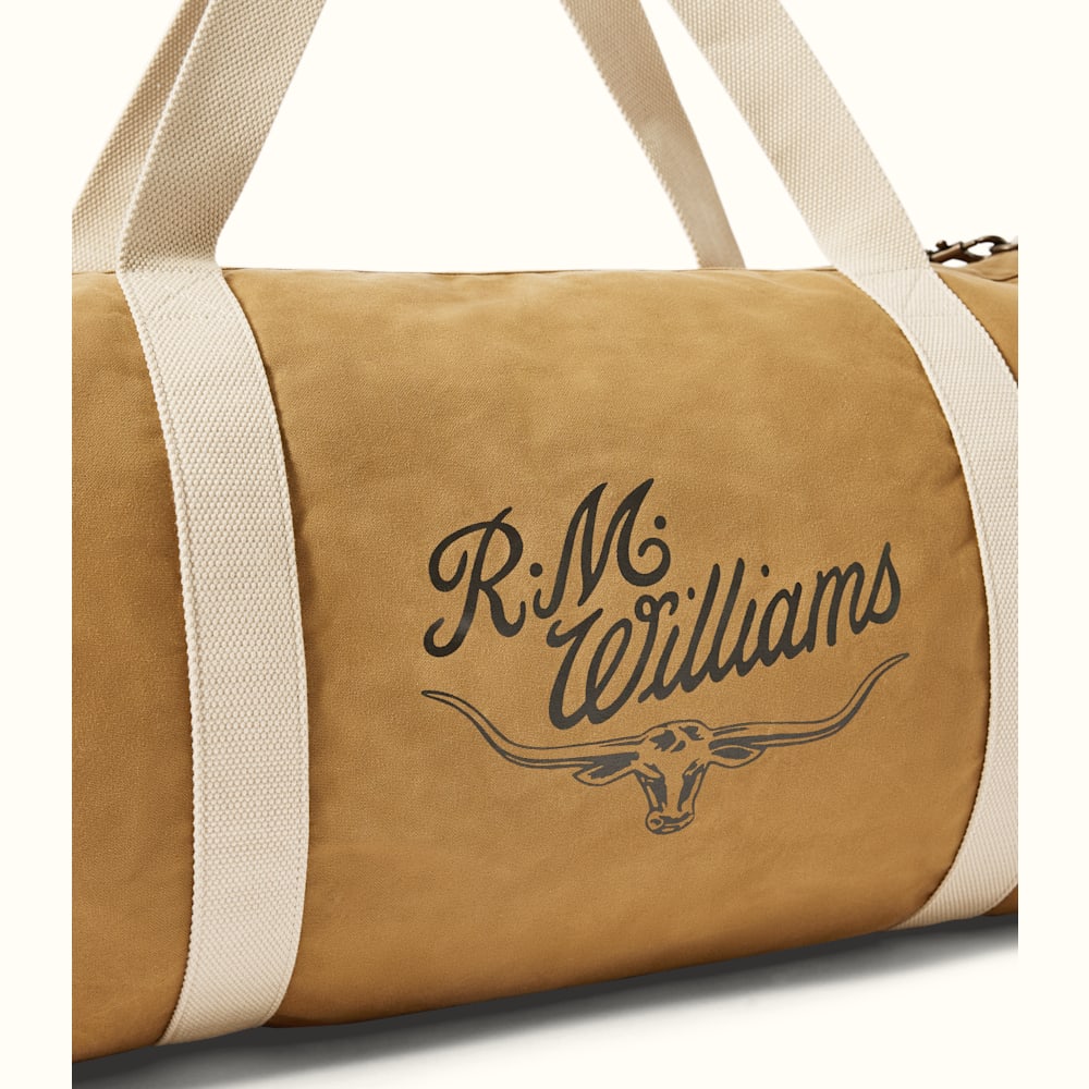 Rm williams canvas duffle bag deals
