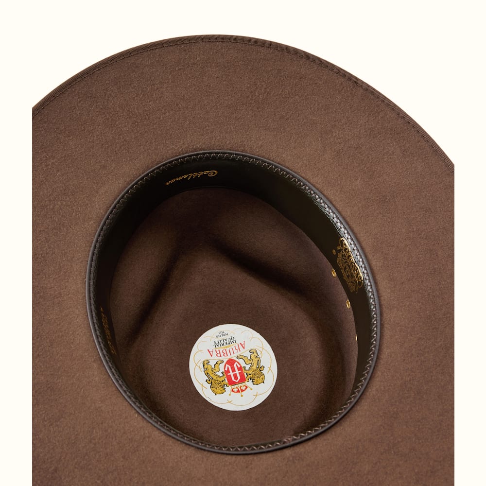 Rm williams cattleman hat top