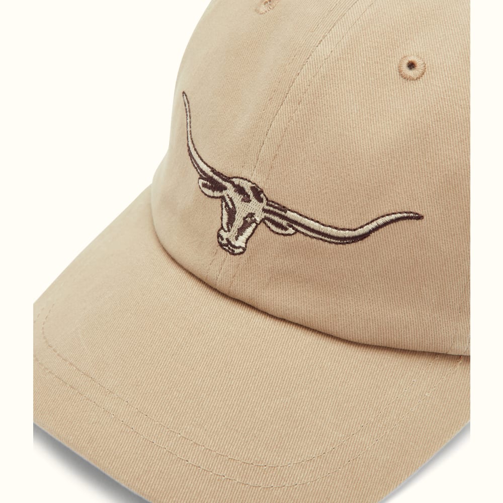 Buckskin Steers Head Logo Cap, R.M.Williams Caps