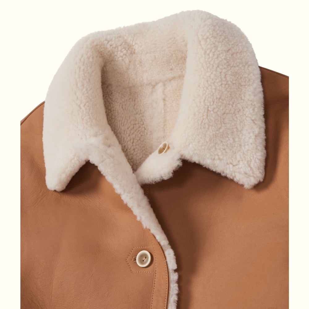 Rm williams shearling jacket sale