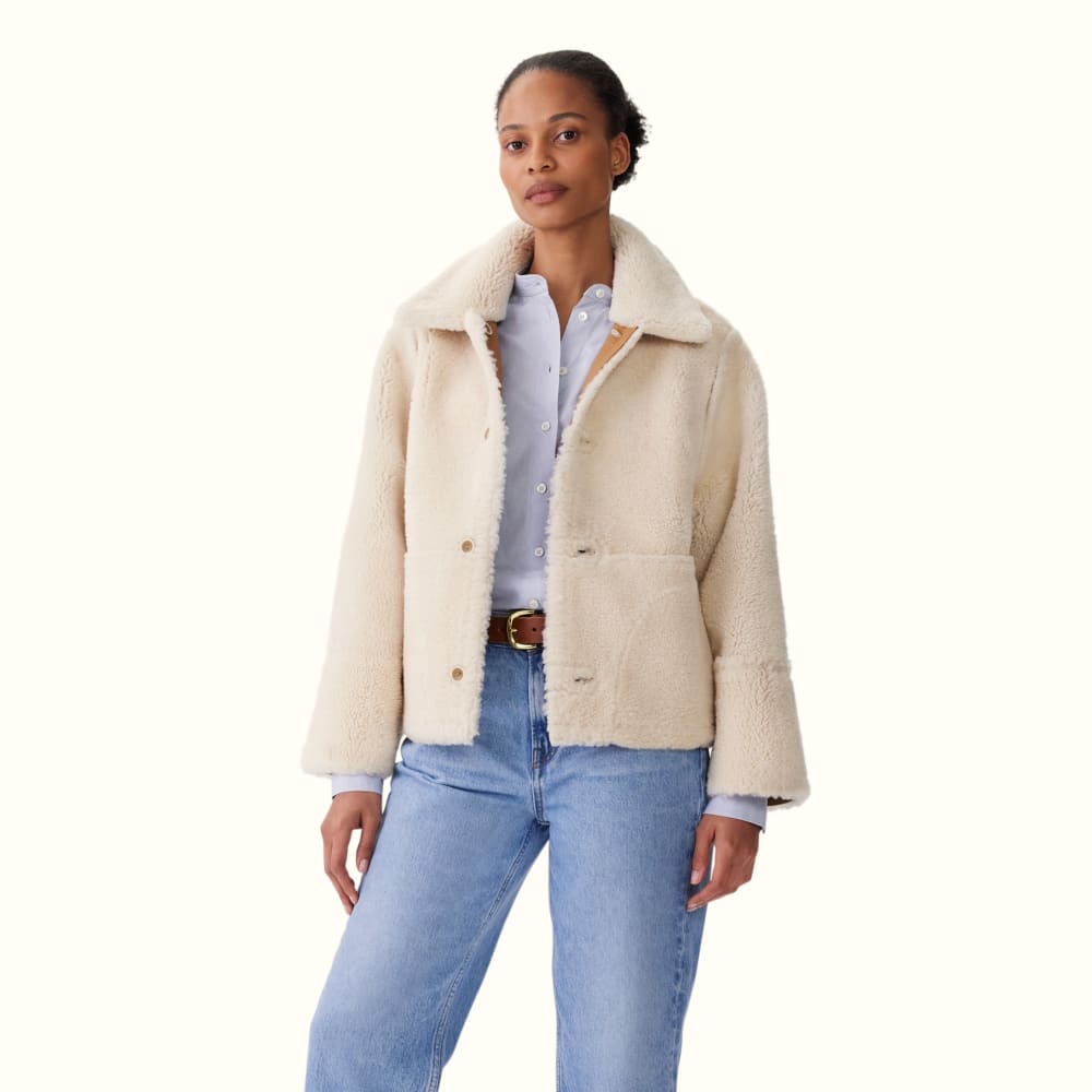 Reversible wool jacket deals