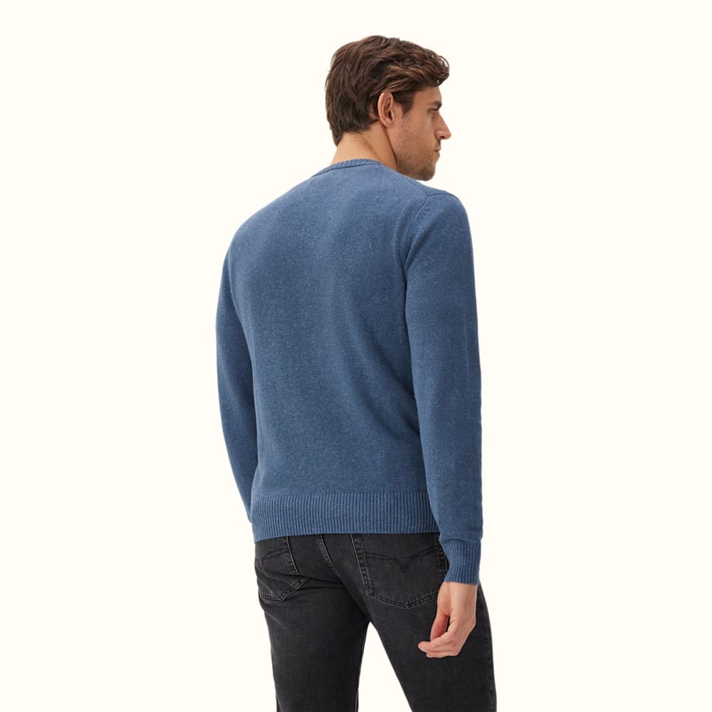 A blue sweater sale
