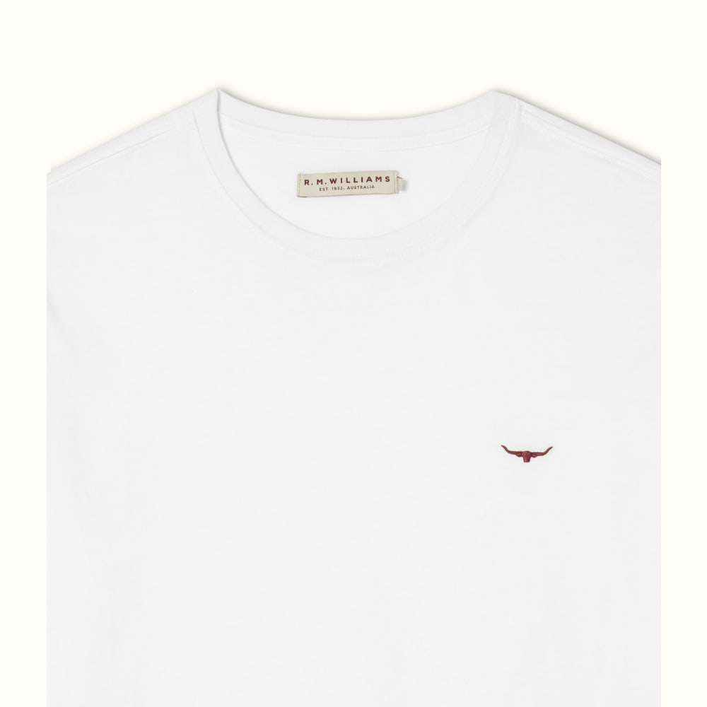 Black/Chestnut Parson T-Shirt, R.M.Williams T-Shirts