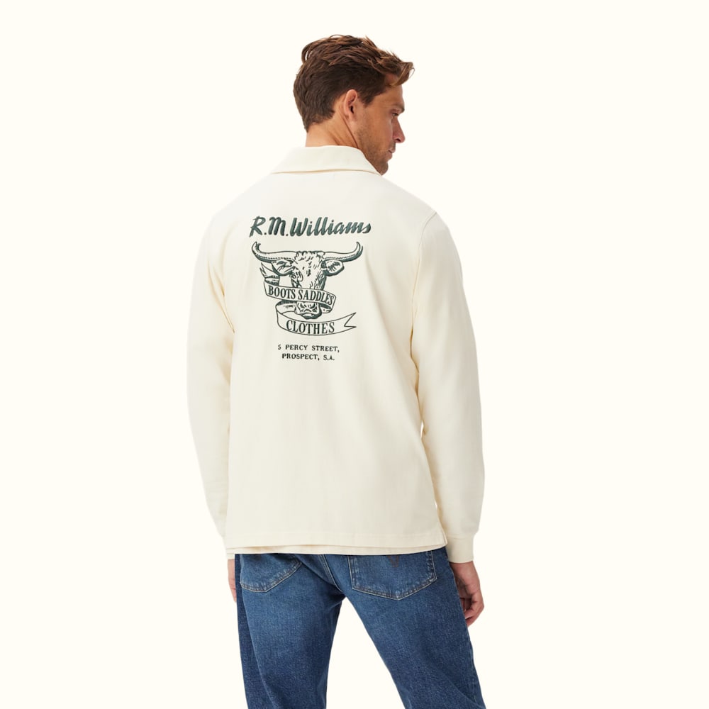 Boots and saddles quarter zip | R.M.Williams® United States Boots and saddles quarter zip | R.M.Williams® United States