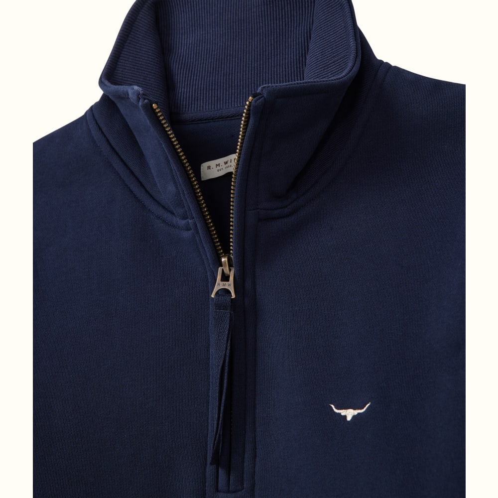 Rm williams half zip jumper sale