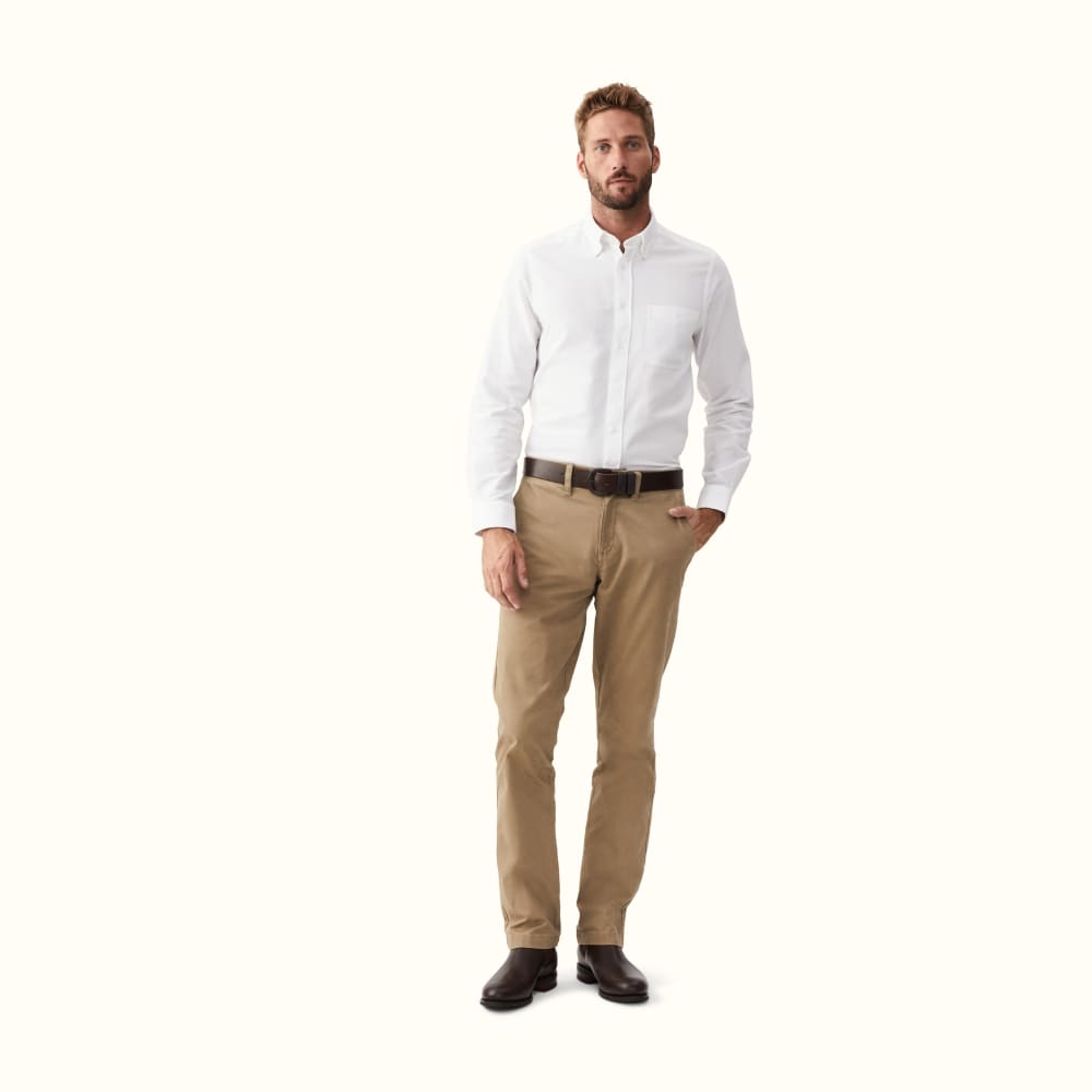 White Jervis Button Down Shirt R.M.Williams Shirts R.M.Williams Australia