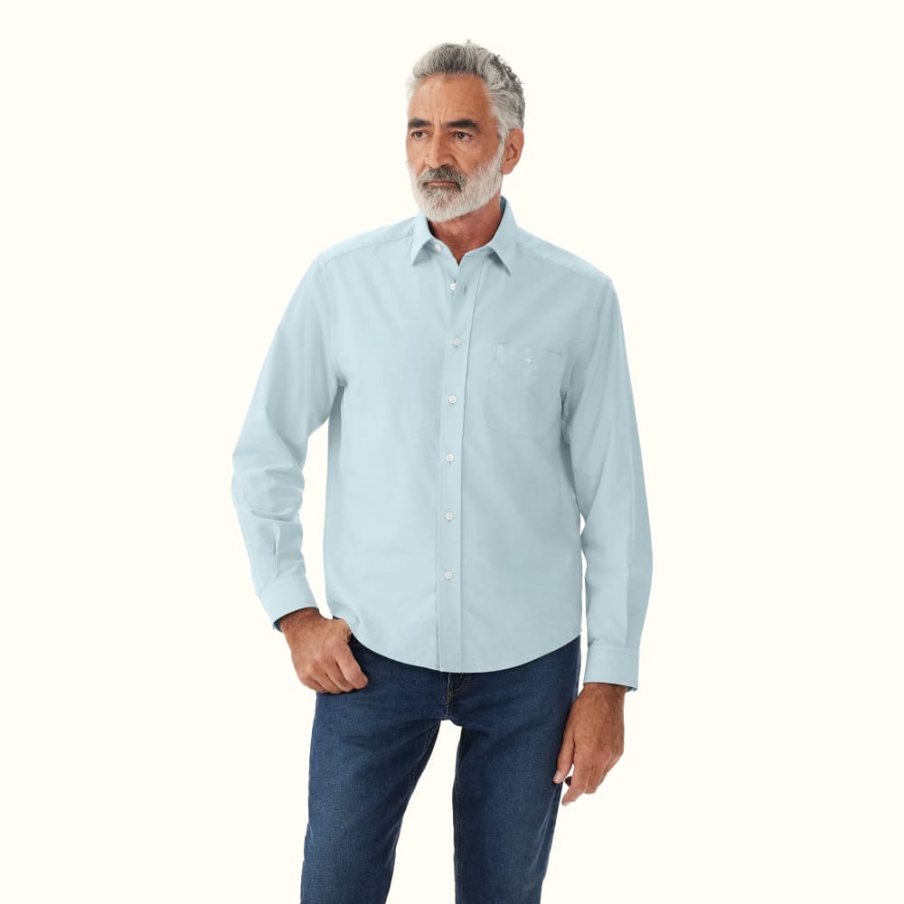 RM Williams 'Collins Oxford' Long Sleeve Shirt 