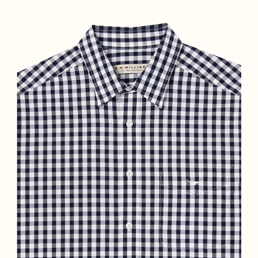 Collins Check Shirt by R.M.Williams Online, THE ICONIC