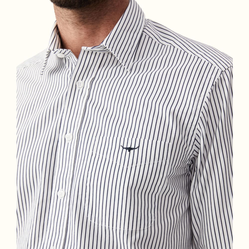 Rm williams white shirt best sale