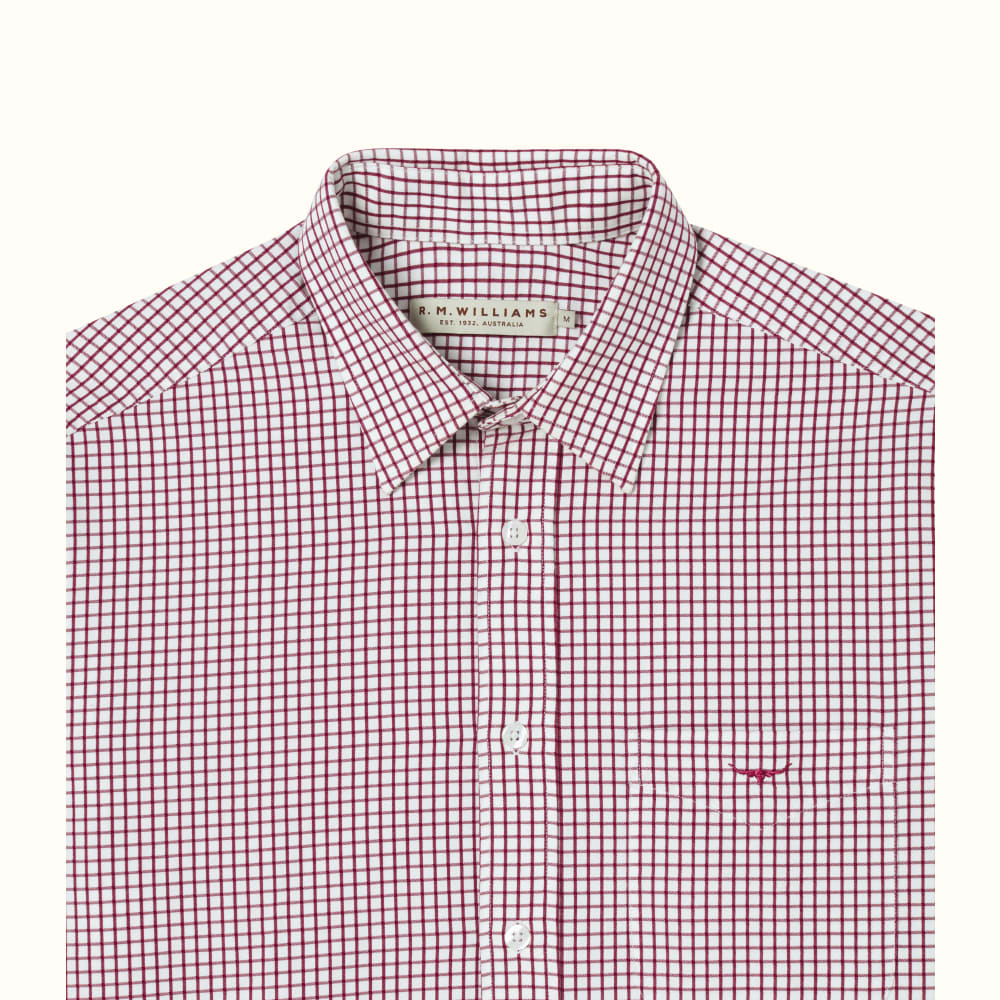 R.M.Williams Collins Long Sleeve Check Shirt