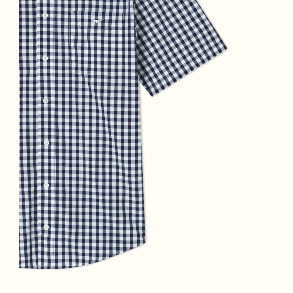 RM Williams Hervey Shirt - Navy/White Check