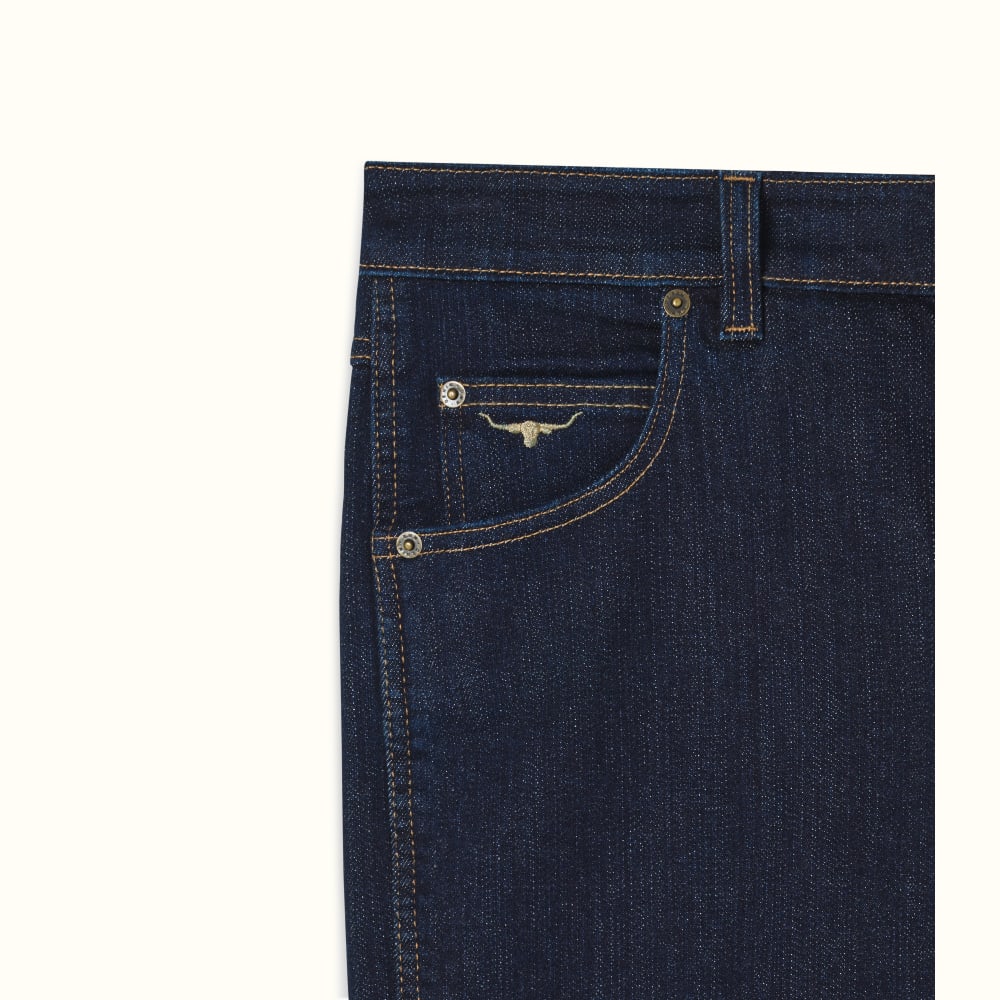 RM Williams Linesman Regular Fit Jeans (Luxury Fabric)- A Hume