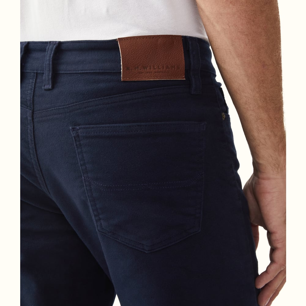 Moleskin Jeans - Navy