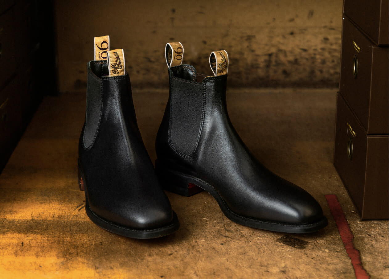 RM Williams: At $4000 a pop, these boots are made for gawking