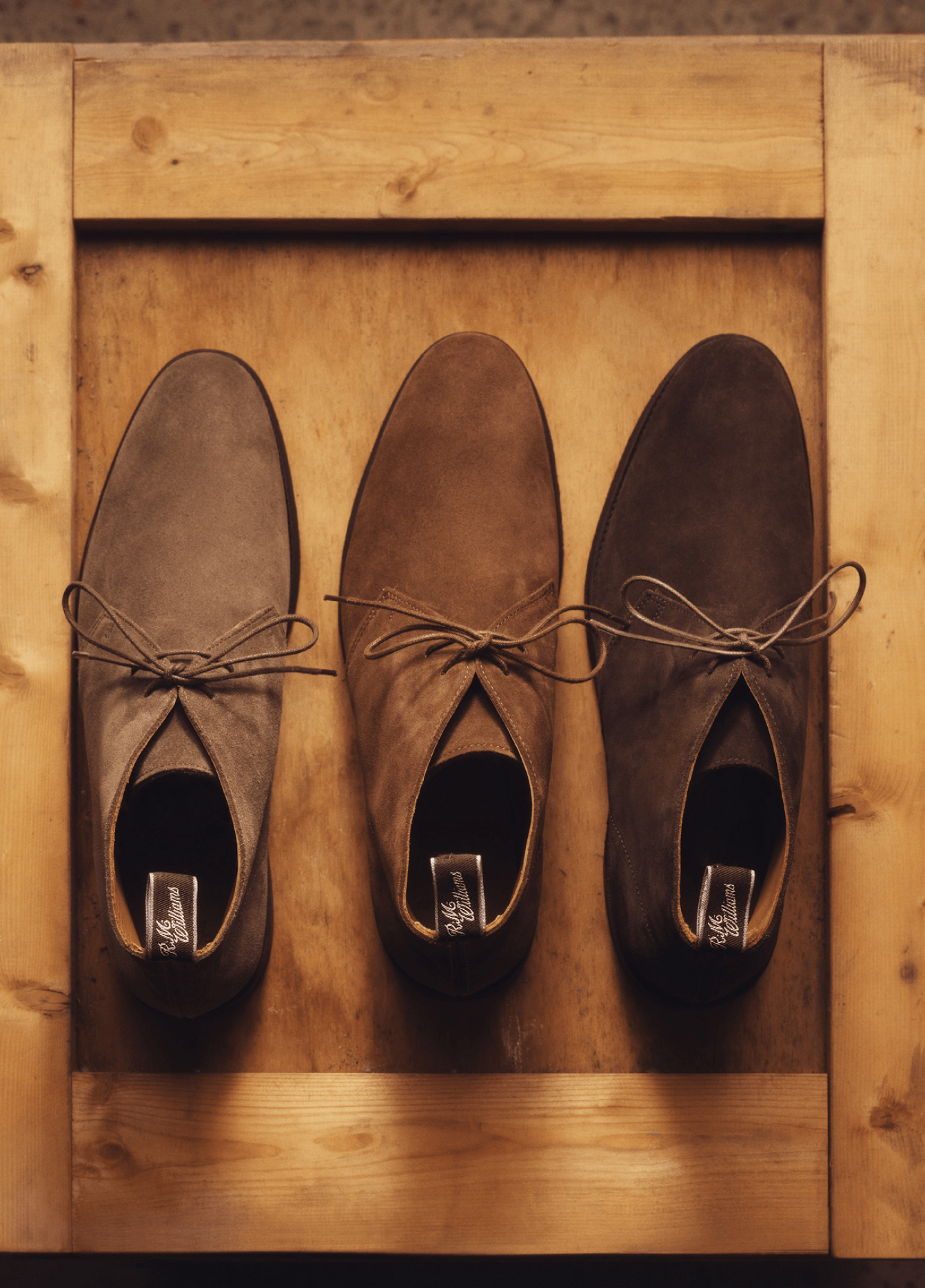 Rm williams blue suede hot sale