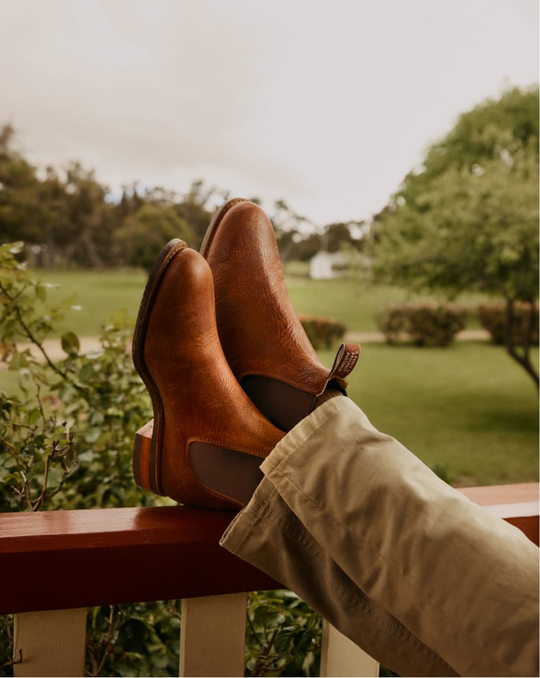 RM Williams: these boots are made for posing (if you're an Aussie