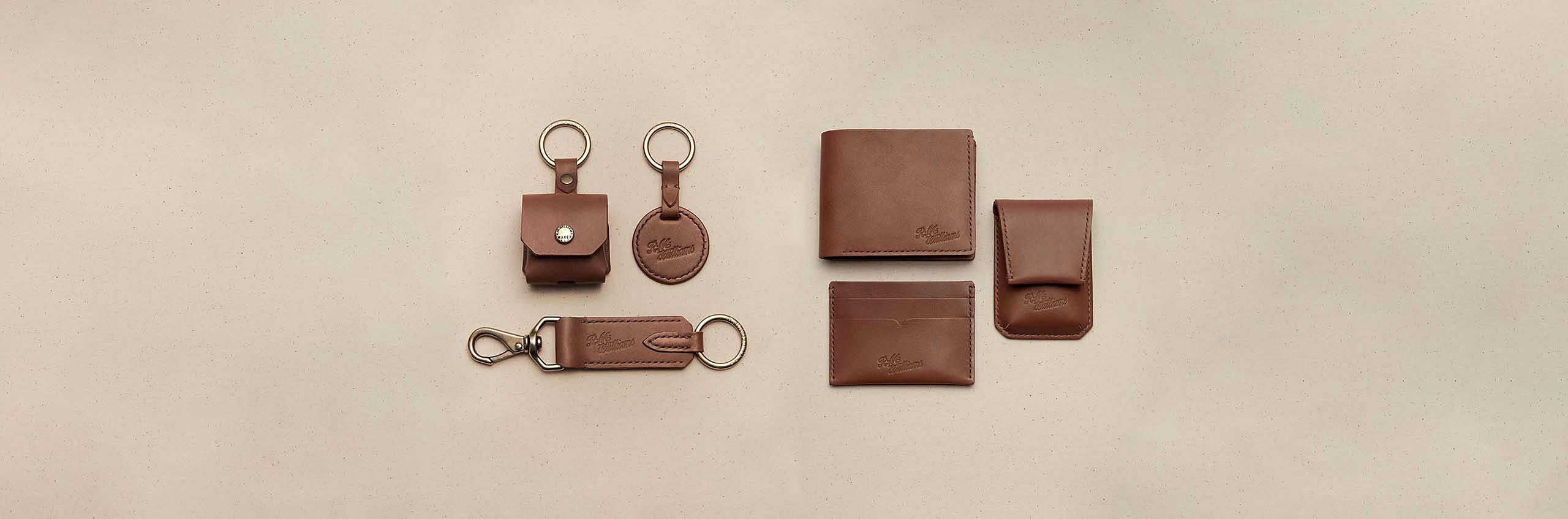 Handcrafted leather goods