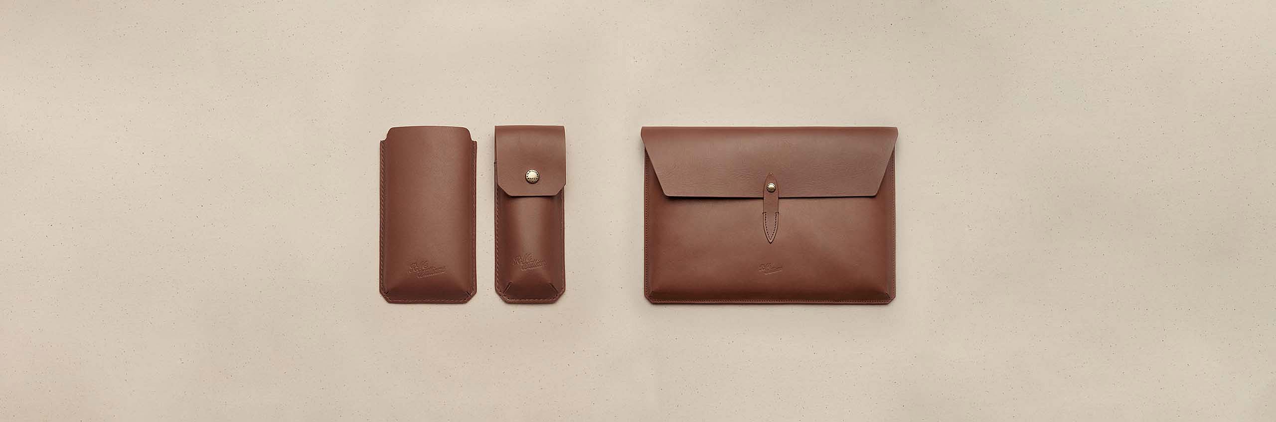 Handcrafted leather goods