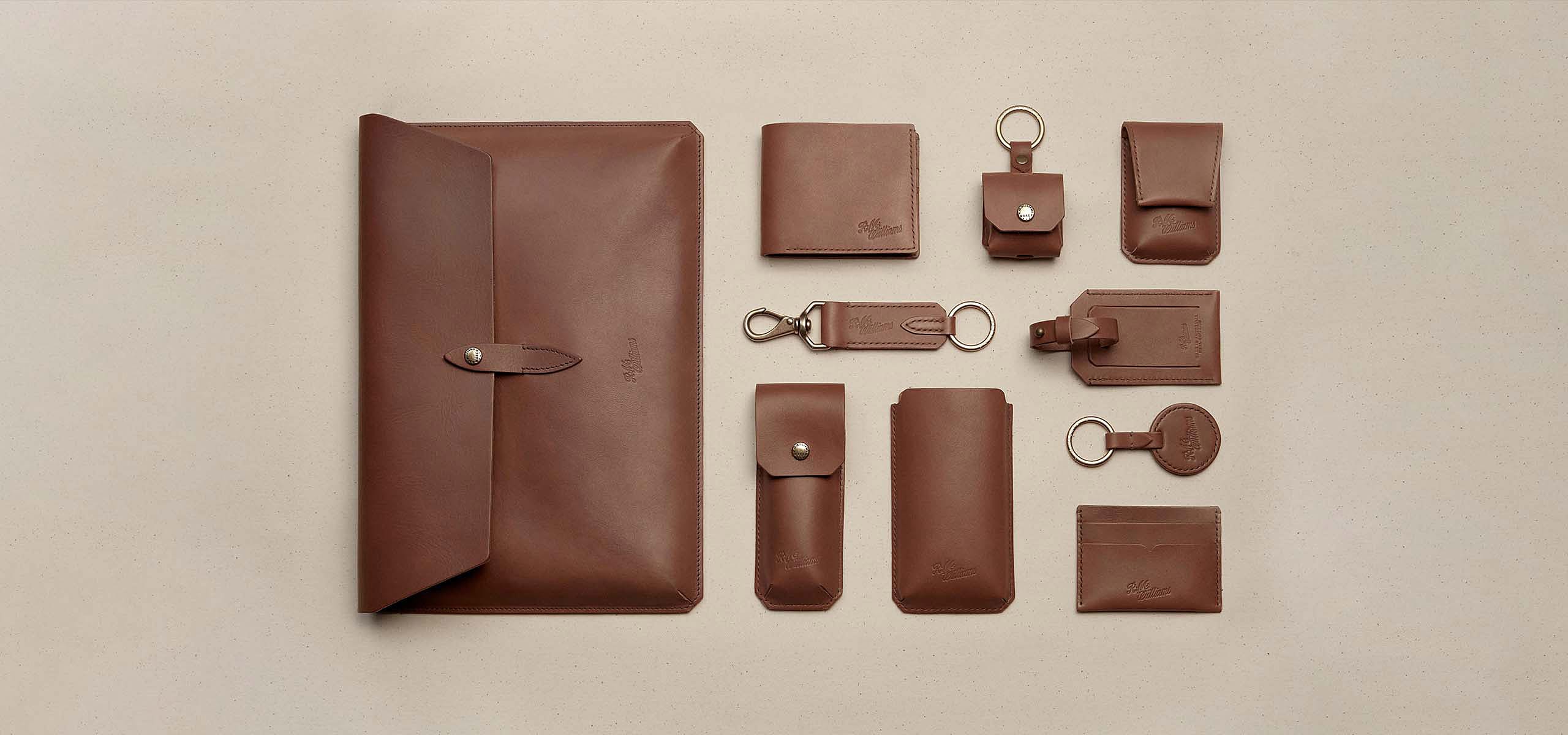 Handcrafted leather goods