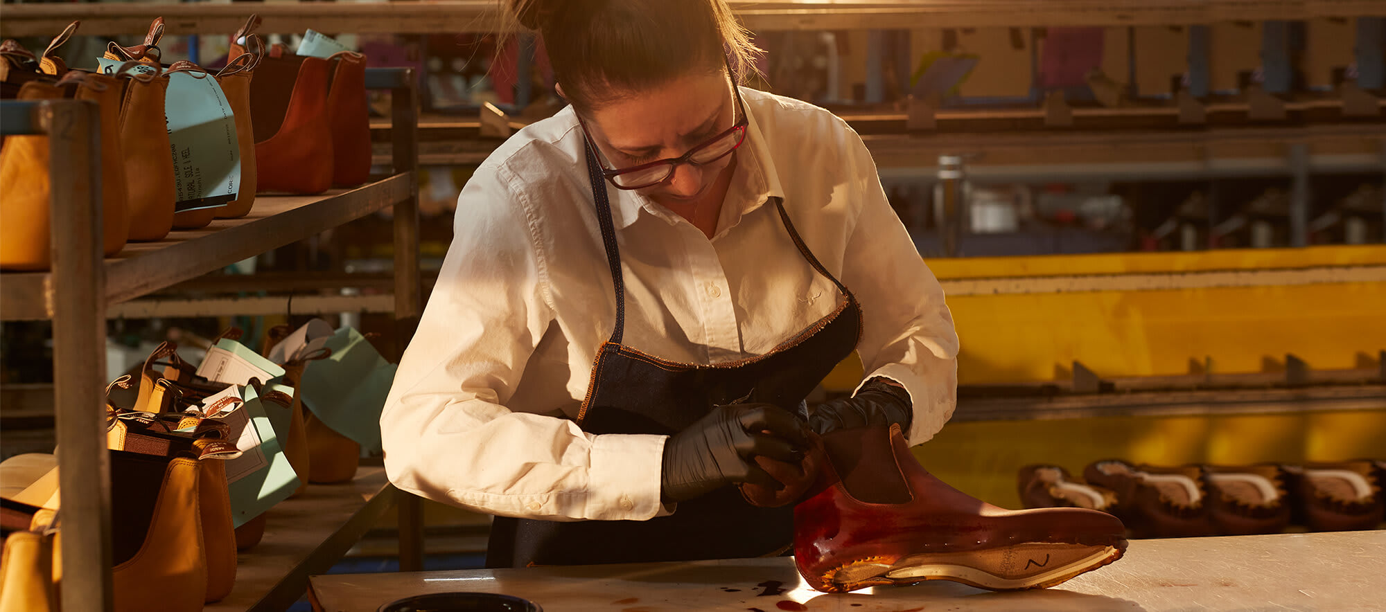 Hand burnishing - an artisanal finish