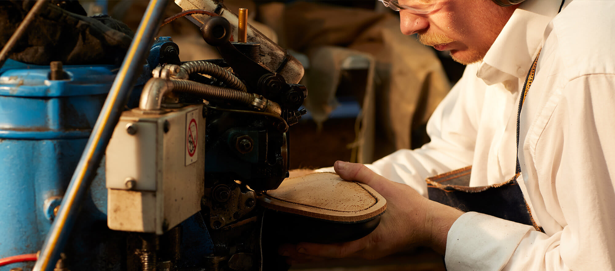 Sole stitching