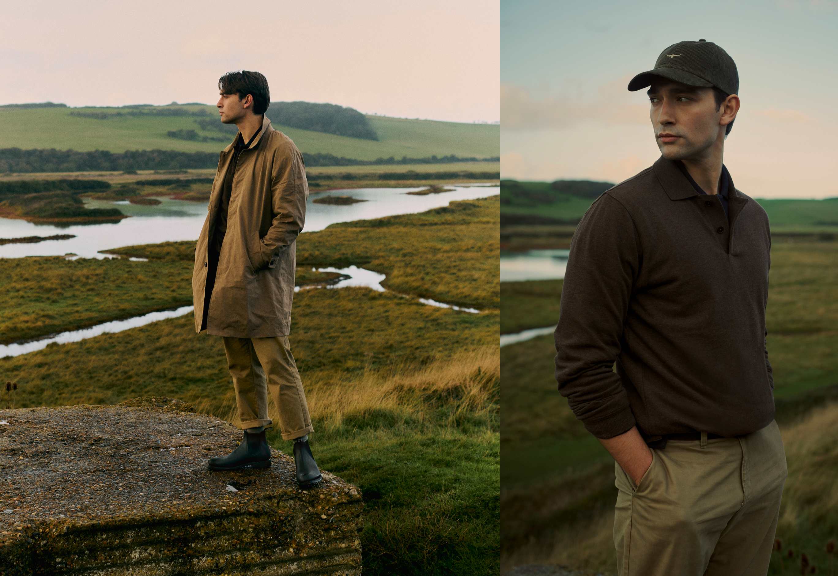 Winter layers for him