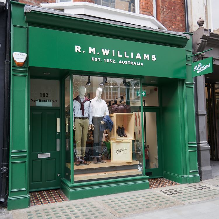 New Bond Street R.M.Williams store