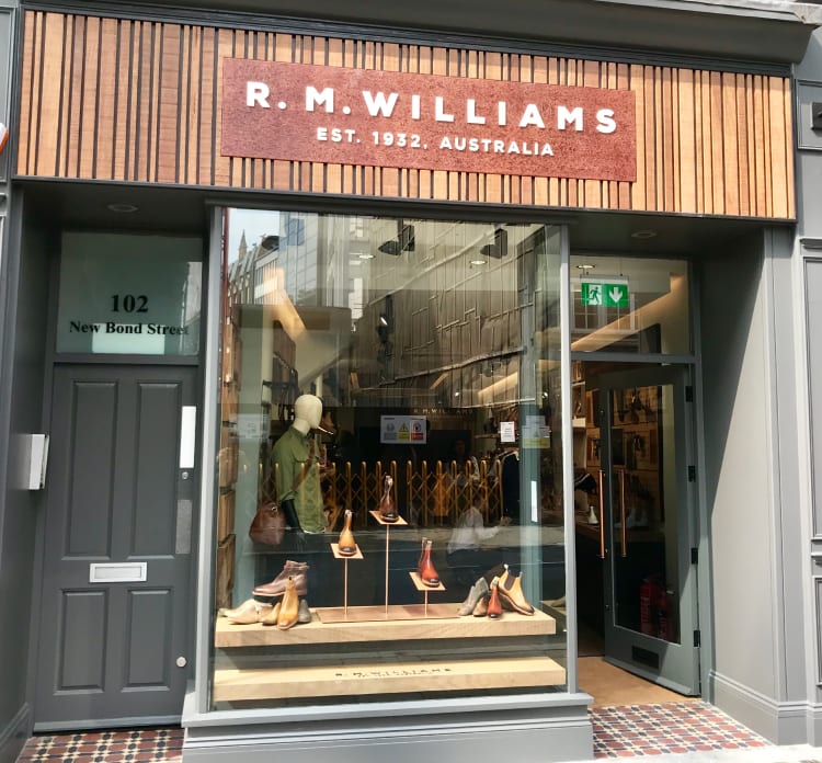 New Bond Street R.M.Williams store