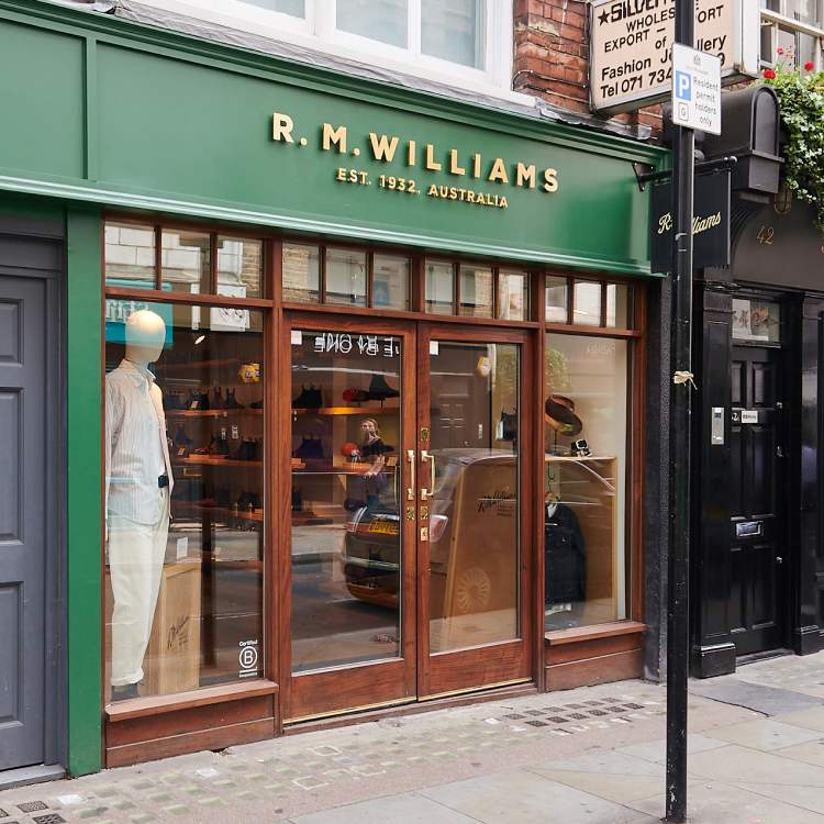 Soho UK R.M.Williams store