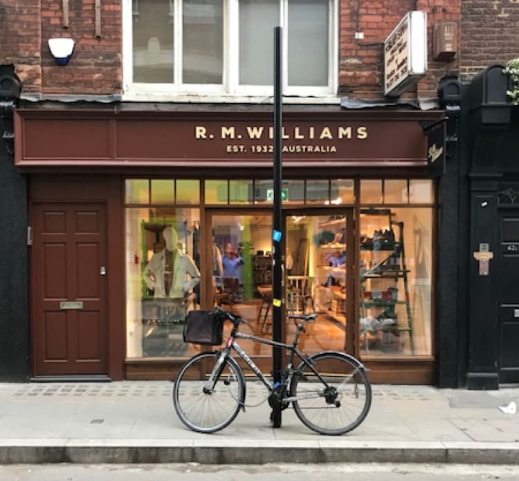 Soho UK R.M.Williams store