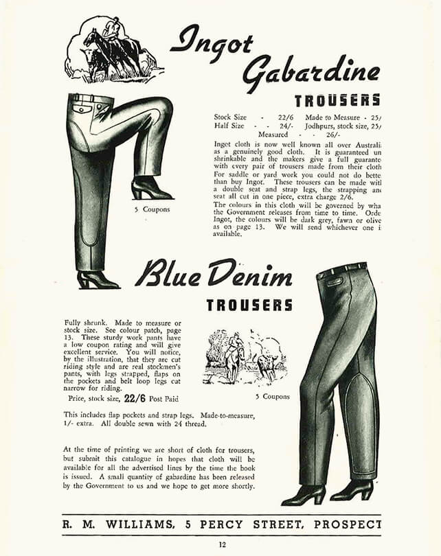 Australia s denim pioneer R.M.Williams