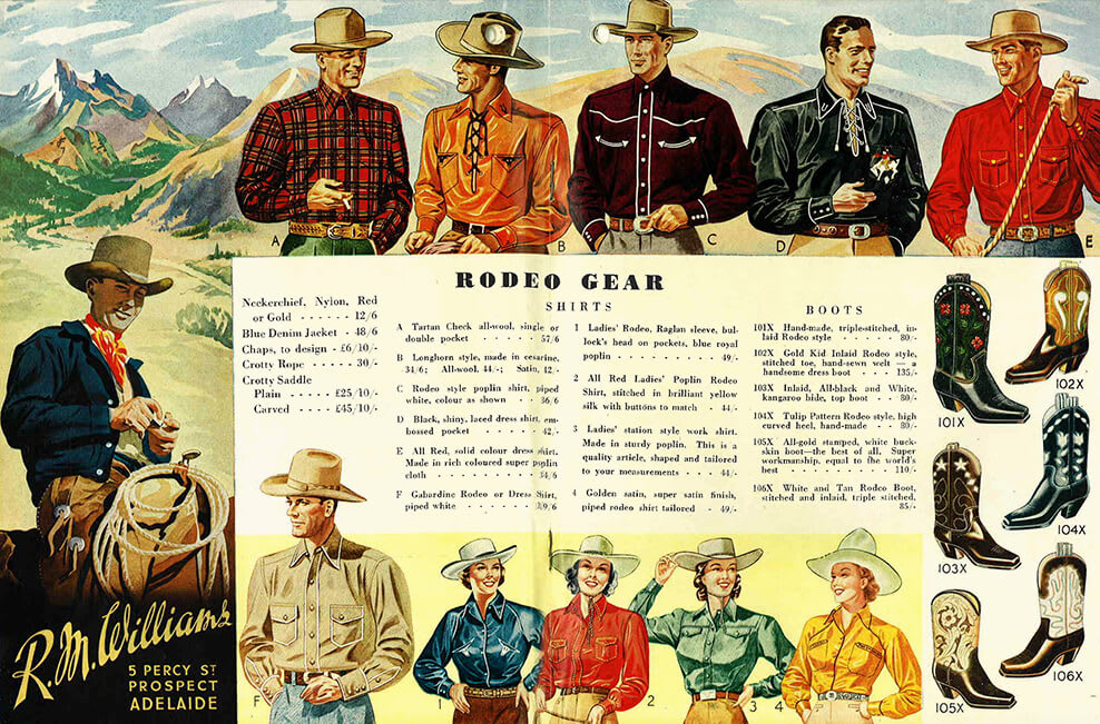 Shirts through time R.M.Williams