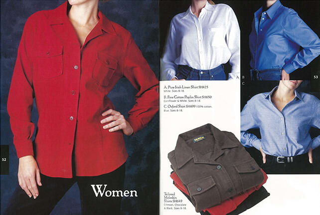 Women's shirts from the 90s