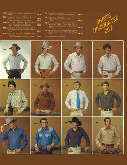 Shirts through time R.M.Williams