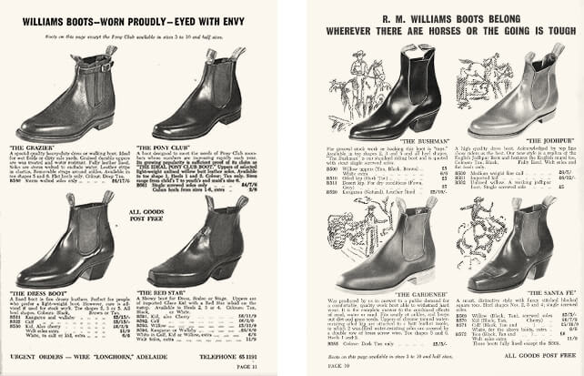 Crafstman boot through time R.M.Williams
