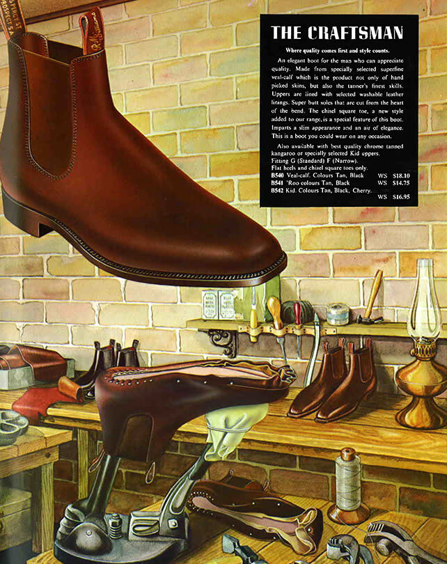 The Craftsman boot style story