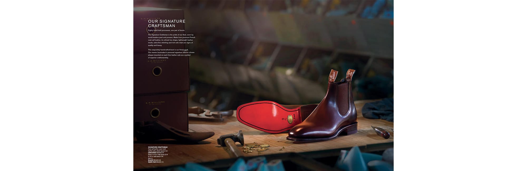 R.M. Williams promotes its signature boot The Craftsman in new campaign via  Special Group – Campaign Brief