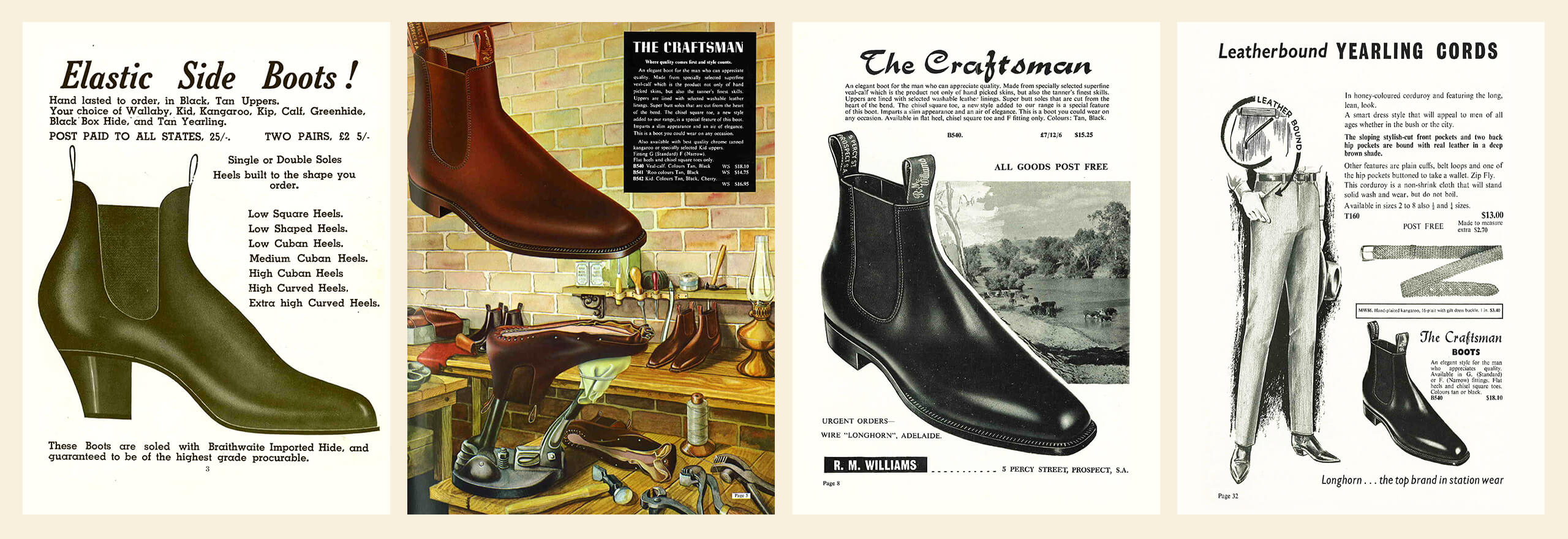 How R.M. Williams' The Craftsman Boot Became a Fashion Icon