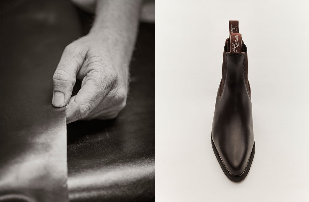 R.M.Williams boots handcrafted from premium leathers