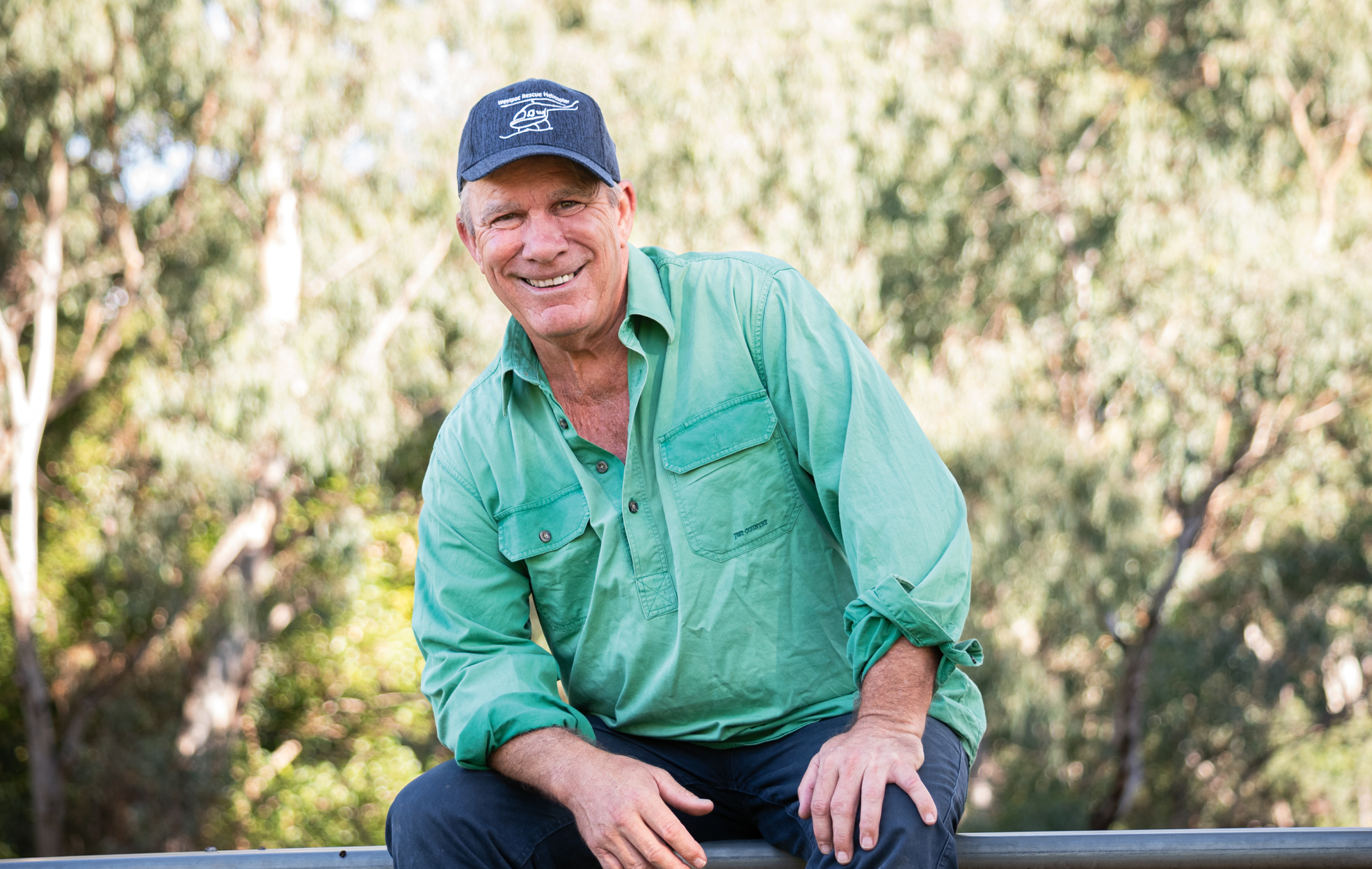 Bush poet Murray Hartin is living back in Moree, NSW, where his love of sport and words began. 