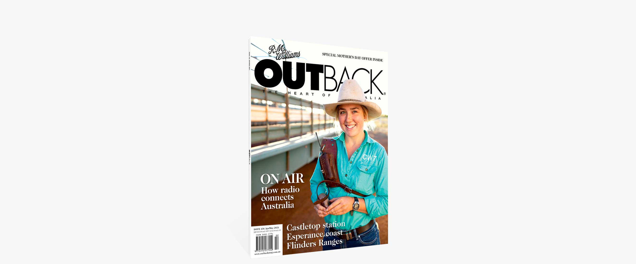 OUTBACK magazine spread