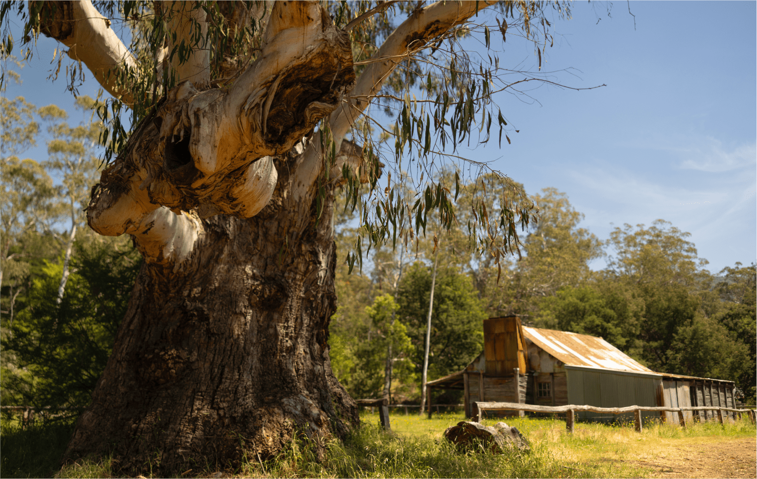 Fred Fry’s hut on the Howqua River, Vic, has provided shelter to generations of high-country campers.