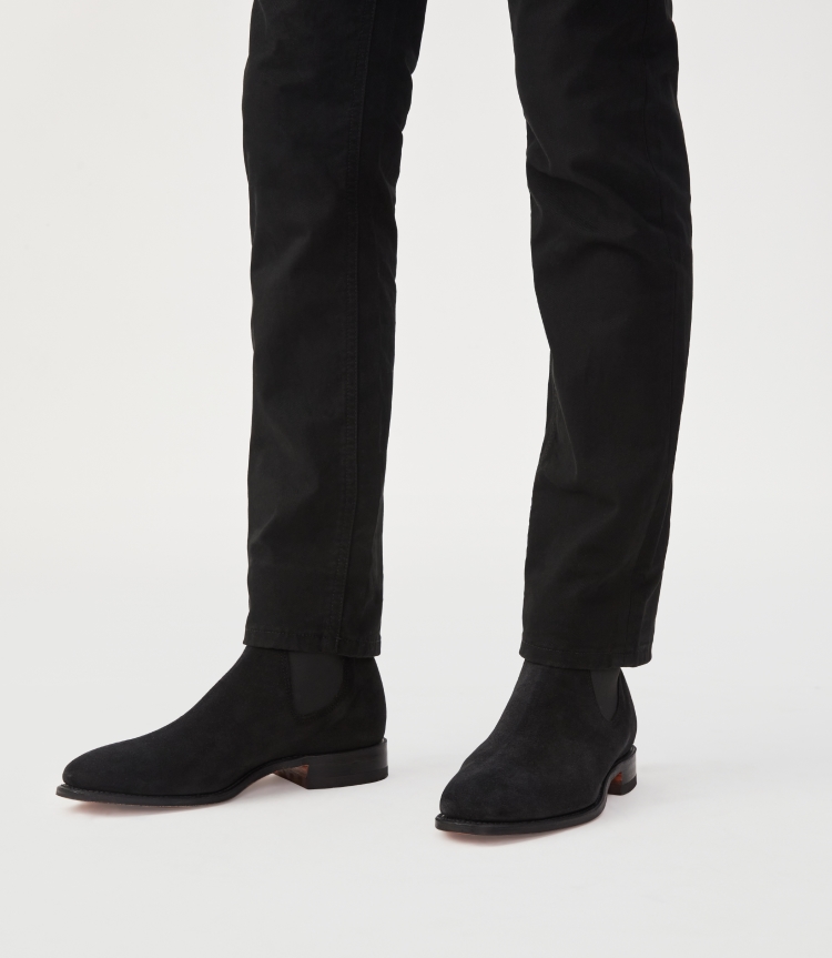 black boots for men
