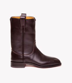 leather high top boots