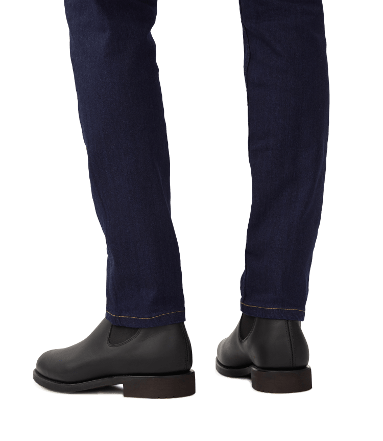 Holmes & Co - The R M Williams Winton Boot is a sturdy work companion in  distressed leather, with a comfortable footbed and non-slip rubber sole.  But it can be pretty, too