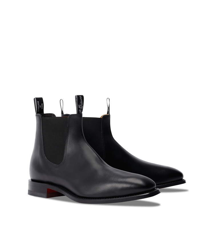 Topman black chelsea boots deals