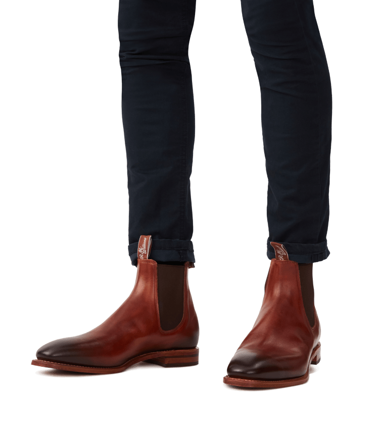 R.M.Williams - Gardener Commando Leather Chelsea Boots - Brown