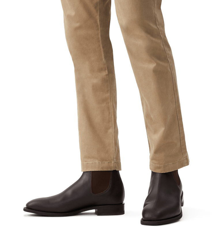 R.M.Williams - Gardener Commando Leather Chelsea Boots - Black